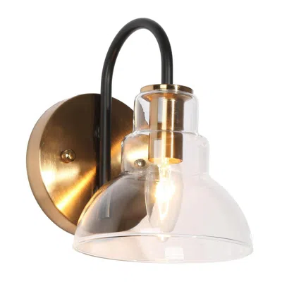 L.n.c. 1-light Brass-plated Indoor Wall Sconce Lighting In Gold
