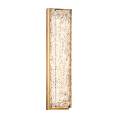 L.n.c. 1-light Gold Integrated Led Wall Lamp