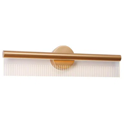 L.n.c. 1-light Gold Integrated Led Wall Sconce