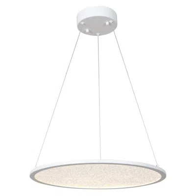 L.n.c. 1-light Matte White Led Pendant Lamp