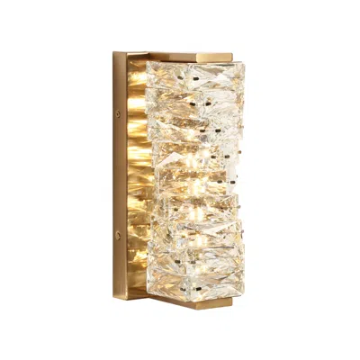 L.n.c. 1-light Plating Brass Integrated Led Wall Lamp