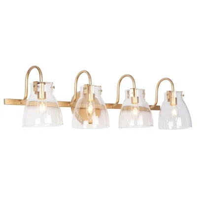 L.n.c. 4-light Dark Gold Vanity Light