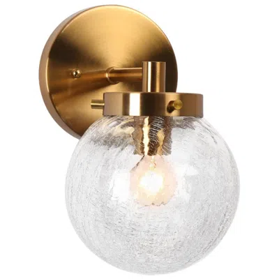 L.n.c. Aevas 1-light 5.1" Wide Gold Gold Bath Light