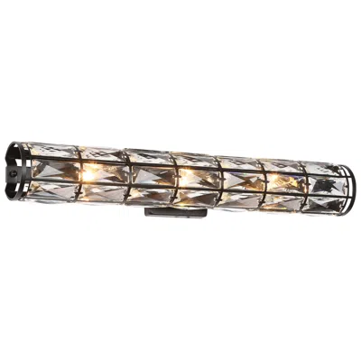 L.n.c. Chispa 23 1/2" Wide Matte Black 3-light Bath Light