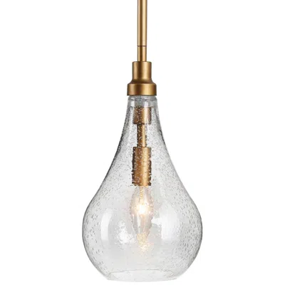 L.n.c. Cody 6" Wide Brass Metal Seedy Mini Pendant Light