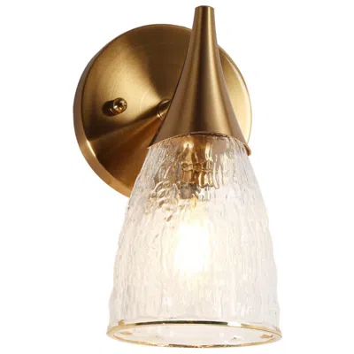 L.n.c. Ebic 1-light Gold Bathroom Vanity Light