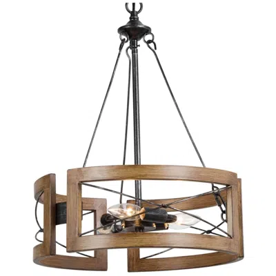 L.n.c. Follio 3-light 15.7" Wide Chandelier