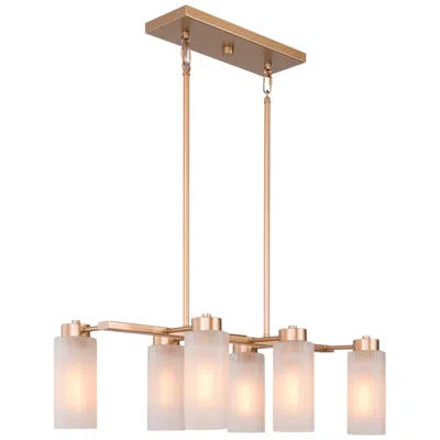 L.n.c. Gollin 24 1/2" Wide Gold Modern Linear Island Pendant Light