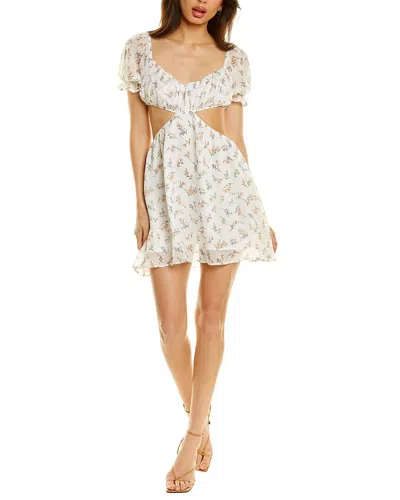 L.n.c. L. N.c. Cutout Mini Dress In White