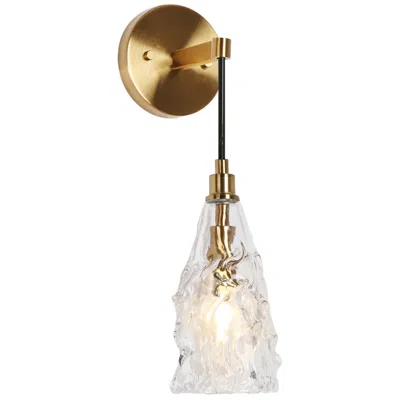 L.n.c. Mailliaosbin 16 1/2" High Gold Wall Sconce