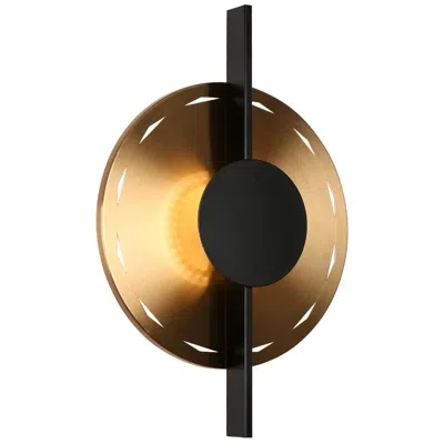 L.n.c. Wamitallis 1-light Gold Black Led Wall Sconces