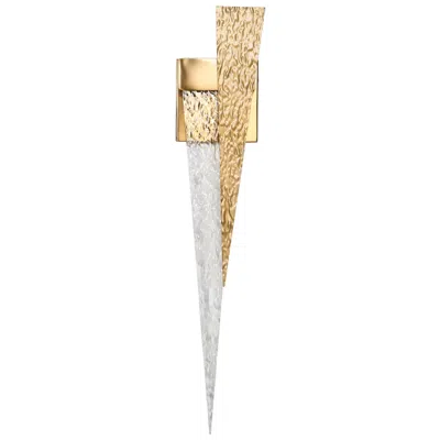 L.n.c. Zantra 4.9" Wide Gold 1-light Led Wall Sconce