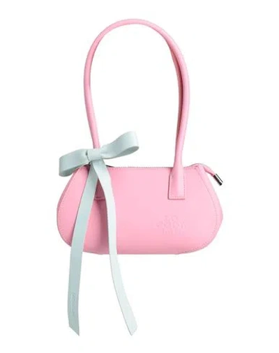 Lo Cool Lab Woman Handbag Pink Size - Leather
