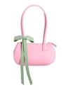 Lo Cool Lab Woman Handbag Pink Size - Leather