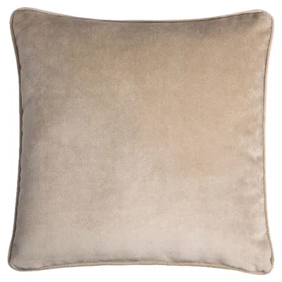 Pre-owned Lo Decor Happy Frame Gray Velvet Square Cushion
