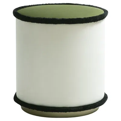 Pre-owned Lo Decor Il Pouf Graphic Green