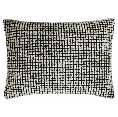 Pre-owned Lo Decor Lochanel Black And White Cushion Small