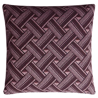 Pre-owned Lo Decor Rock Collection Cushion Pink