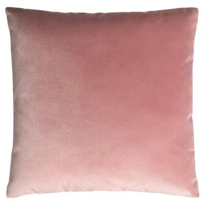 Pre-owned Lo Decor Velvet Plain Pink Coloured Cushions Whithout Frame