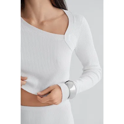 Lo+jayne The Cut Out Luxe Knit Top