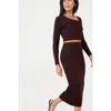 Lo+jayne The Luxe Knit Midi Skirt