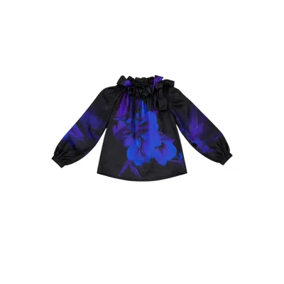 Lo Neel Women's Black Pivoine Shirt