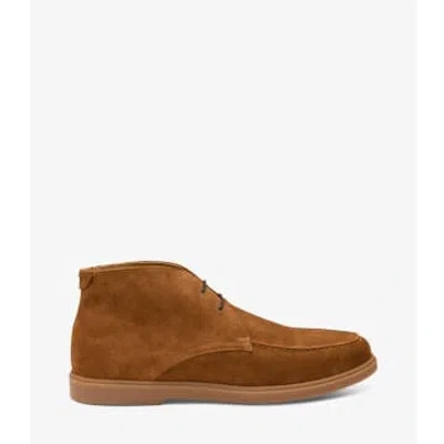 Loake Chestnut Brown Suede Amalfi Boots