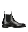 Loake Mens Black Emsworth Leather Chelsea Boots In Black