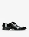 Loake Patent Leather Oxford Shoes In Black