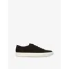Loake Mens Dark Brown Sprint Suede Low-top Trainers Eur 43 / 9 Uk