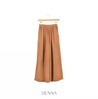 Loam Women's Rooted Lounge Pants In Sienna In Gold