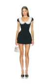 Loba Avery Mini Dress In Black