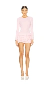 Loba Bardot Romper In Pink