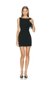 Loba Carrie Mini Dress In Black