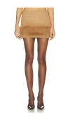 Loba Chelsea Mini Skirt In Brown