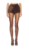 Loba Cherie Shorts In Brown