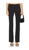 Loba Chloe Low Rise Pants In Black