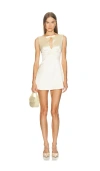 Loba Eliana Mini Dress In Neutral