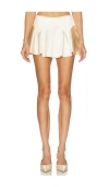 Loba Ella Mini Skirt In Neutral