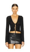 Loba Gia Top In Black