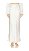 Loba Isabelle Maxi Skirt In Ivory