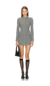 Loba Jackie Mini Dress In Gray