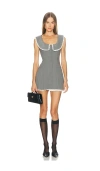 Loba Jana Mini Dress In Gray