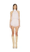 Loba Lucia Mini Romper In White
