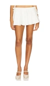 Loba Luisa Mini Skort In Ivory