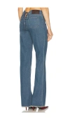 Loba Samantha Lace Up Jeans In Indigo