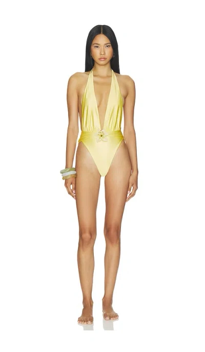 Loba Violetta One Piece In Yellow