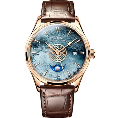 Pre-owned Lobinni Mens Automatic Watches Luxury Male Watch Mechanical Wristwatch Sapphire