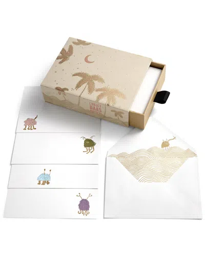 L'objet 12pc Haas Stationery Boxed Set In Beige