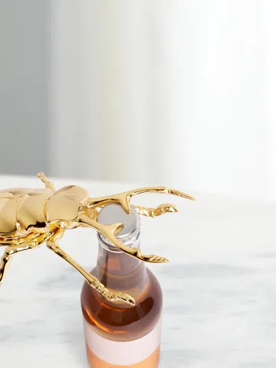 L'objet 24k-gold-plated Longhorn Bottle Opener